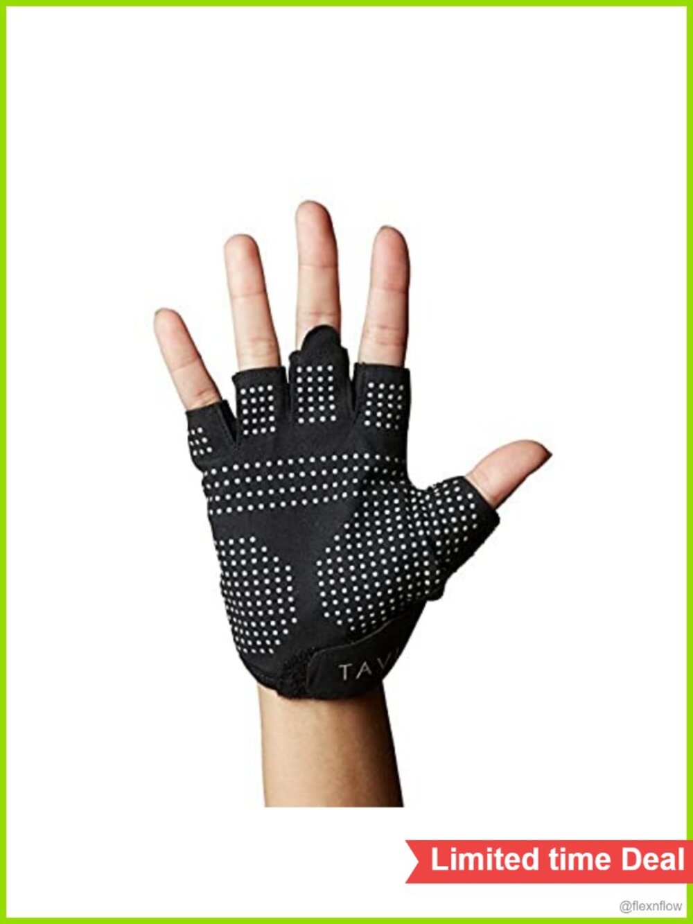 Half Finger Gym Gloves 50% Nylon 50% Microfiber Adjustable Wristband